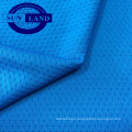 100% knitted polyester mesh dry fit honeycomb fabric for sportswear